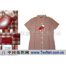 天津市联唐服装贸易中心 -出口原单正品LEVI’S半袖方格衬衣（8273）